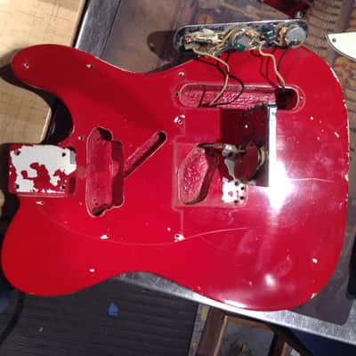 Fender  Dakota Red Refin 1966 image 12