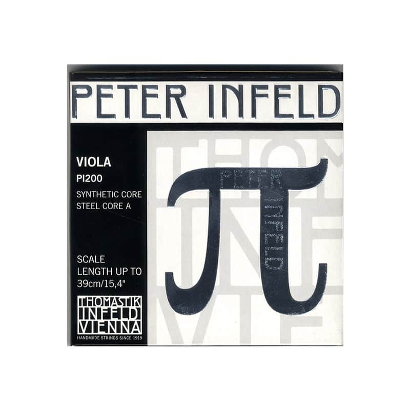 Thomastik-Infeld	PI200 Peter Infeld Synthetic Core 4/4 Viola String Set - (Medium) image 1