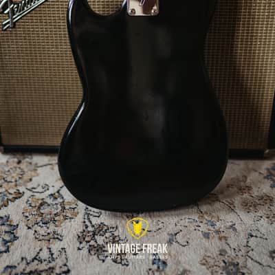 Fender Musicmaster Bass 1978 Custom Black image 9