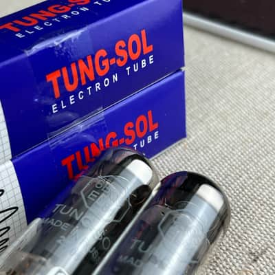 Tung-sol New Matched Pair (2) Tung-Sol EL84 Vacuum Tubes El84 image 3