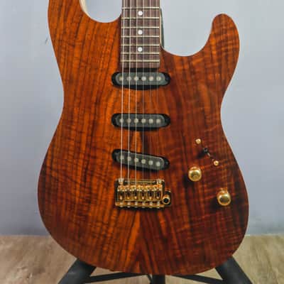 Schecter USA Custom Shop CET Walnut / Swamp Ash Natural #14-01022 image 1