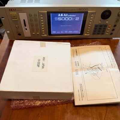 Akai S5000 V2 MIDI Stereo Digital Sampler - 16 Analog outs, 1TB SD ZuluSCSI w 130+GB of sound, sample & instrument libraries, 12x SD card CD-ROM Libraries (1998)