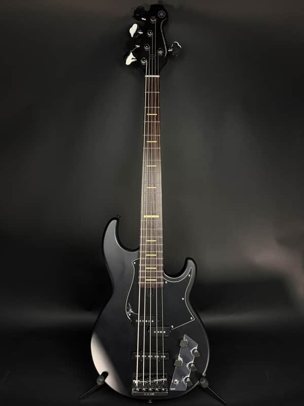 2024 Yamaha BB735A 5-String Bass - Matte Translucent Black image 1