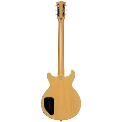 Epiphone Inspired by Gibson Custom 1960 Les Paul Special Double Cut Reissue Electric Guitar (with Case), TV Yellow image 6
