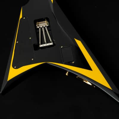 ESP EDWARDS E-ALEXI ARROW HEAD w/ESP GB-30V -Black with Yellow Stripe- #ED1721263 2026 [Made in Japan][Children of Bodom Alexi Laiho] image 6