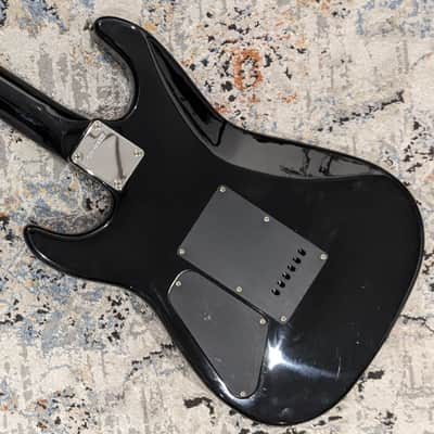 1989 Fernandes 'The Function' SSH-40 black - Made in Japan | Reverb