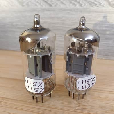 NOS MATSUSHITA ecc83 12AX7  60's matched pair Made in Japan first quality preamp execellent  Mullard subsitute Bild 3