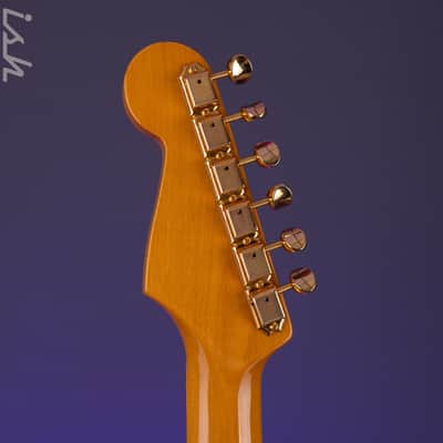 2004 Fender '57 Reissue Stratocaster ST80-SPL White Burst image 18