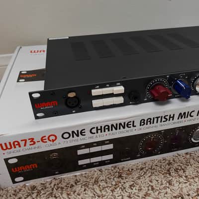 Warm Audio WA73-EQ One 1-Channel British Microphone Preamp / EQ 2018 - Present - RAF Blue Gray image 3