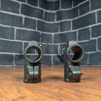 Alesis 1.5" Drum Rack T‑Clamps (Pair) – Command / Forge / Surge Compatible – Black – Heavy‑Duty Mounting Hardware image 2