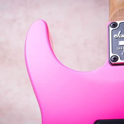 JACKSON USA Custom Shop Dinky HSH Floyd "Neon Pink + Ebony" (2026) image 18