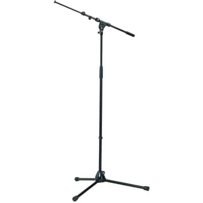 K&M 210/9 Microphone Stand with Telescopic Boom Arm image 1