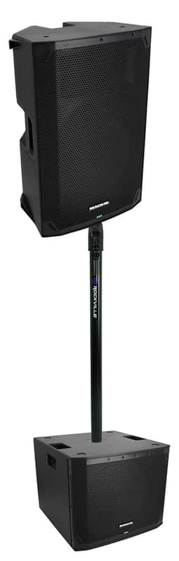 Mackie Thump15 V4 15” 1400w Active DJ PA Speaker w/Bluetooth+Thump15S V4 15" Sub image 1