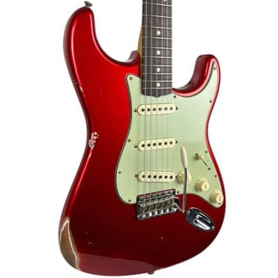 Fender Custom Shop ’63 Stratocaster Relic MBD 2023 - Candy Apple Red image 2