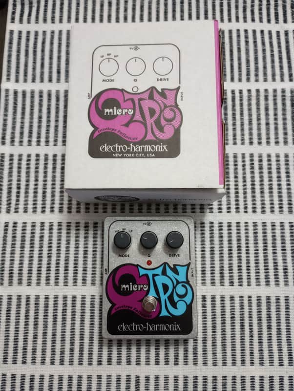 Electro-Harmonix Micro Q-Tron Envelope Filter 2006 - Present - Silver / Black / Blue image 1
