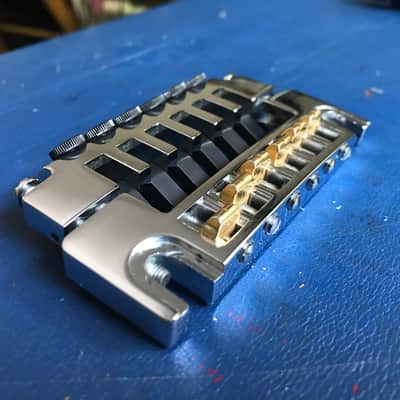 Schaller 456 Vintage Guitar Bridge/Tailpiece 1970's (Tony Iommi "Old Boy " SG Jaydee Super Rare!) image 3