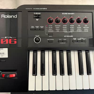 Roland FA-06 61-Key Music Workstation 2014 - Present - Black image 4