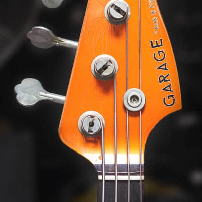 Garage Jazz Bass Candy Tangerine w/ Hepcat Pickups image 5