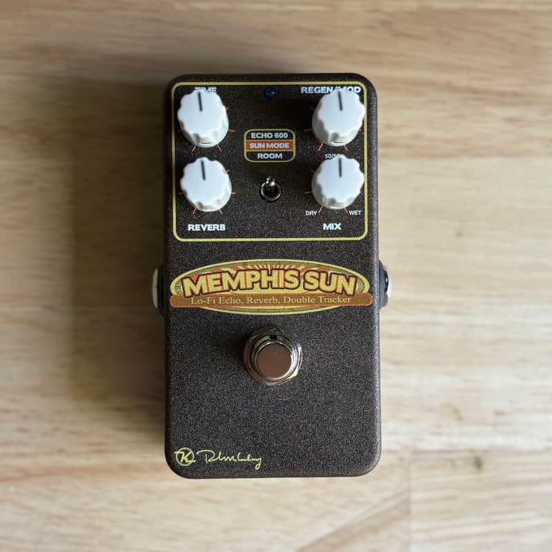 Keeley Memphis Sun Lo-Fi Reverb, Echo and Double Tracker 2015 - Present - Brown image 1