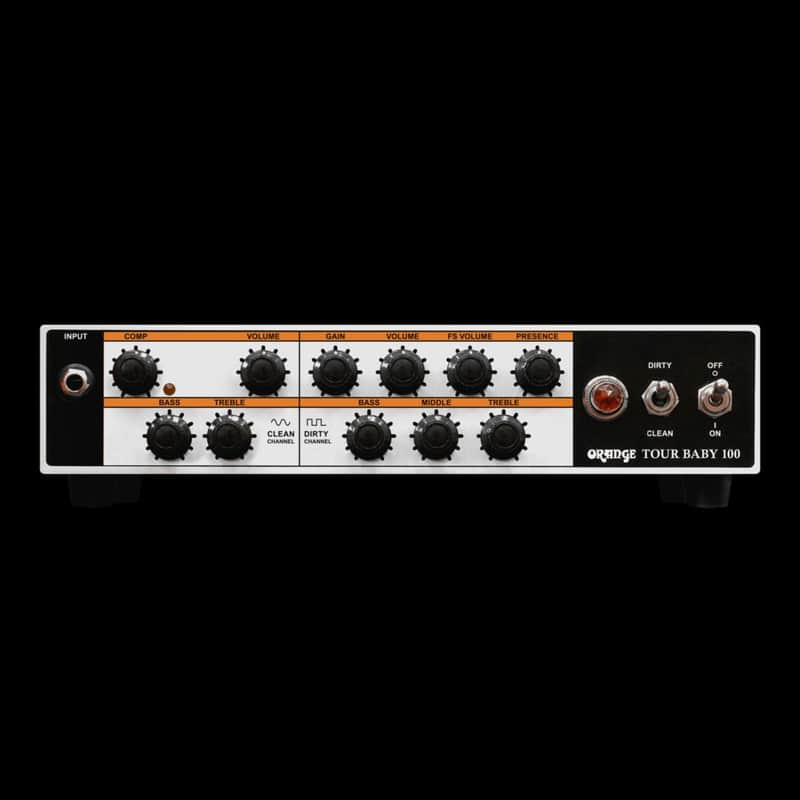 Orange TOUR BABY Twin Channel 100-Watt Gain / Clean Guitar Amplifier Head image 1
