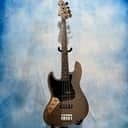 2012 Fender Aerodyne Jazz Bass Dolphin Grey LH Left Handed Made in Japan, MIJ
