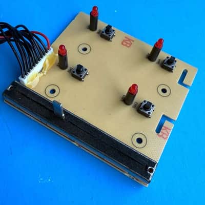 BEHRINGER UMX610 U-Control MIDI Keyboard Part: Fader Slider Octave Circuit Board image 3