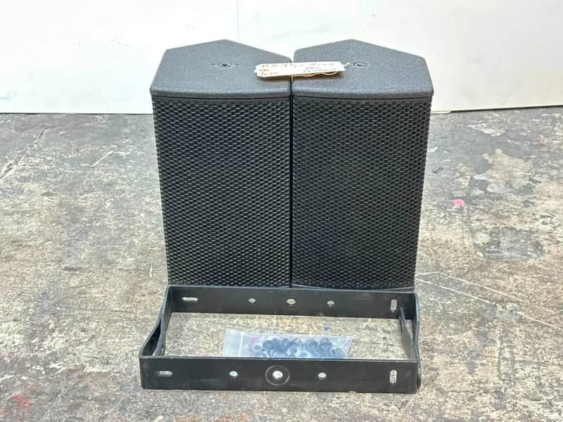 (2) ALCONS VR5 RBN202 90°x60° 2-Way Passive Full-Range Stage Monitor. #MS4953 image 1