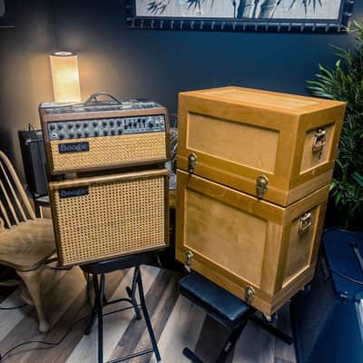 Mesa Boogie Mark IV Head + Cab - Imbuya Wood w/Custom Hand Built Road Case image 8