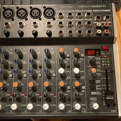 Behringer Xenyx 1202SFX 12-Channel USB Streaming Mixer 2023 - Present - Black image 4
