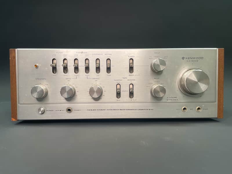 Vintage Kenwood KA-8006 Integrated Stereo Amplifier | Made in Japan | Wood Case | 70WPC