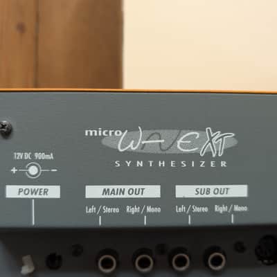 Waldorf Microwave XT Rackmount Wavetable Synthesizer 1998 - Orange image 19