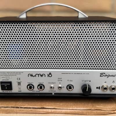 Bogner Atma 3-Channel 18-Watt Guitar Amp Head 2010s - Black with Aluminum Front image 3