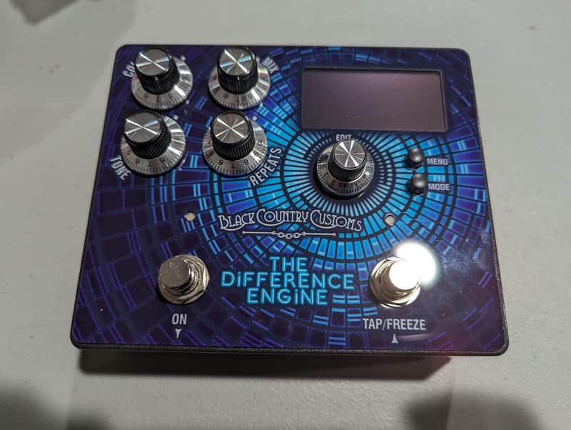 Laney Black Country Customs The Difference Engine 2022 - Present - Blue Graphic image 1