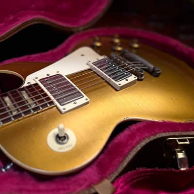 1953 Gibson Les Paul Gold Top - 1957 PAF/Pat. No. Conversion image 3