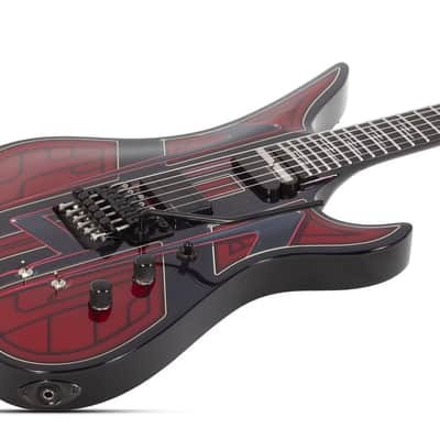 Schecter Avenger FR-S Przym Vespid Metallic Red image 2