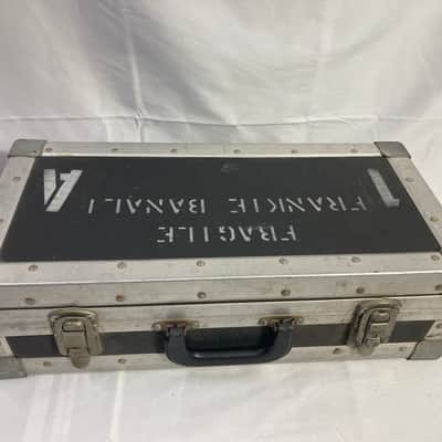 Frankie Banali's Quiet Riot, Anvil Cases 19.5"x9.5" Utility Carrying Case, Stenciled 1980's - Black image 10