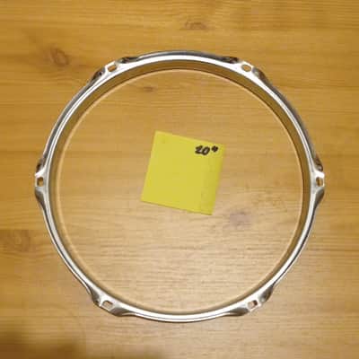 Sonor Phonic, Lite, Hilite 10" Tom hoop 70s-80s - Chrome image 2
