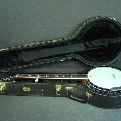 Vintage Iida Custom Made Model 231 5-String Closed Back Banjo W/Hardshell Case image 15