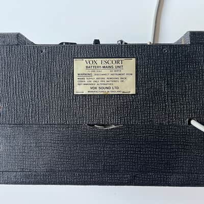 Vox BM1 Escort 2.5-Watt 1x5" Guitar Combo 1974 - 1983 - Black image 4