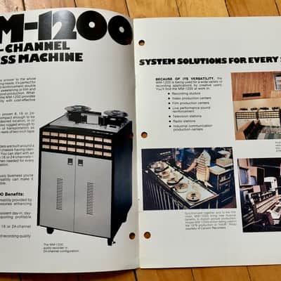 Ampex MM 1200 Brochure image 2