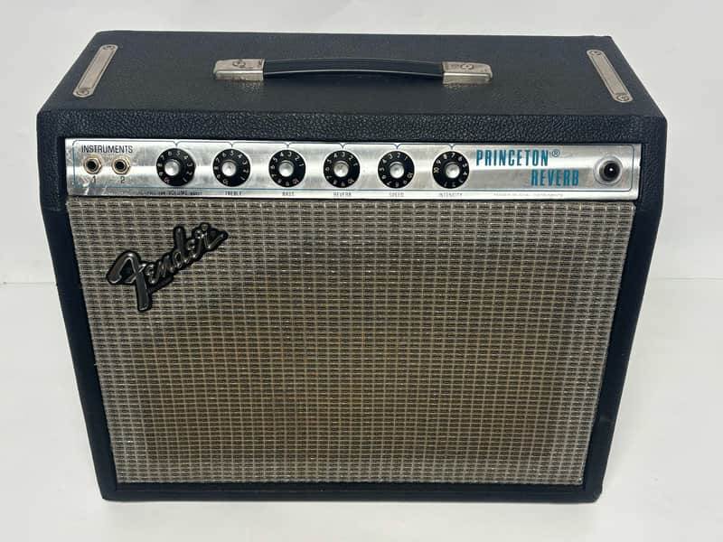Fender Princeton Reverb 1979 Amplifier - Silverface - All Original! image 1