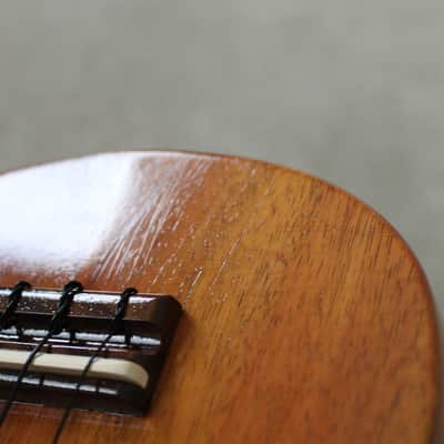 2001 G String Ukulele Co. Koa Soprano Ukulele Hawaiian Style Tattoo Laser Engraving image 17