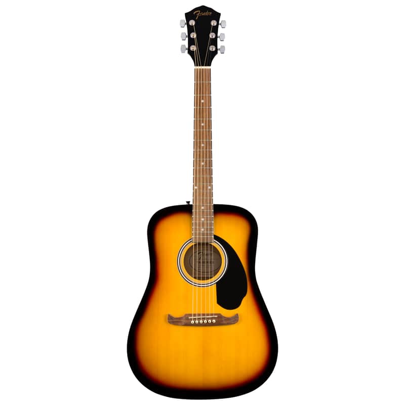 Fender FA-125 Dreadnought, Walnut Fingerboard, Sunburst image 1