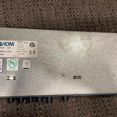 Aviom A-16R 16-Channel Rackmount Personal Mixer 2010s - Blue image 3