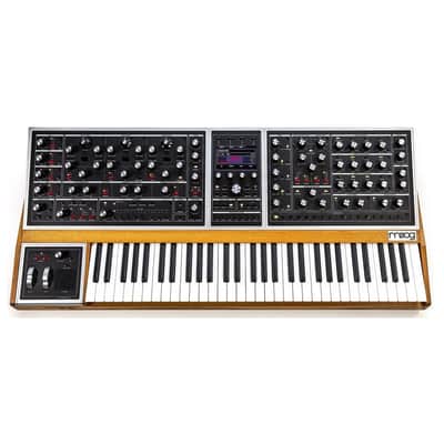 Moog One 8-Voice 61-Key Polyphonic Analog Synthesizer 2018 - Present - Black/Ash image 1