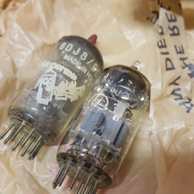 Amperex ONE (1) 6DJ8 AT1000 TESTED Vacuum Tube HP Selected Heerlen ECC88 dual triode 1962-1973 image 5
