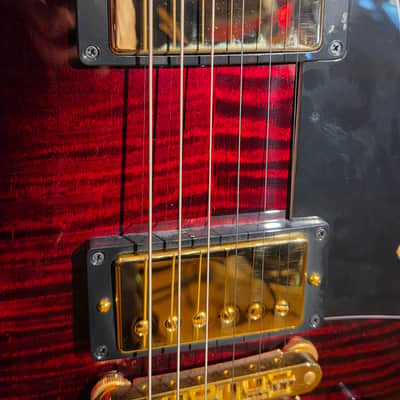 STUNNING Gibson 2024 Custom Shop Les Paul Custom Red Widow w/ OHSC AMAZING! image 9