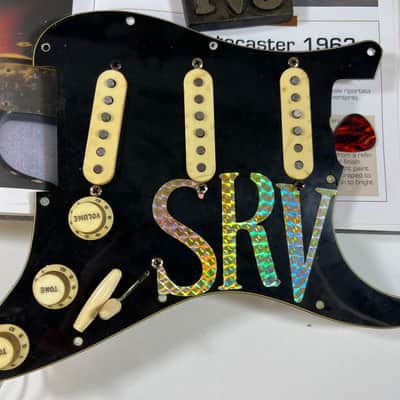 General Vintage Tone full Loaded pickguard SRV for Stratocaster ®️ GVT Austin E Specials pickups Handwound NOS image 1