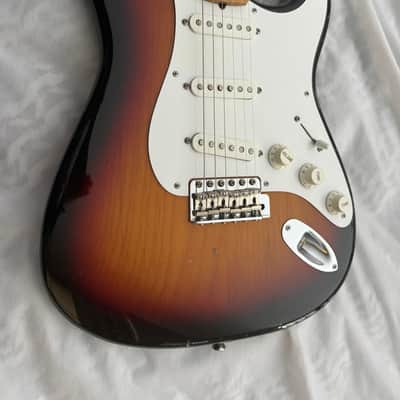 Fender Style Parts Strat Allparts /Fender / Lollar Strat Style 2000's - 2 tone Sunburst image 11