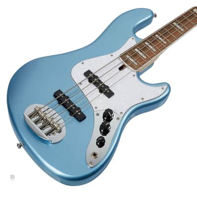 Lakland Skyline Darryl Jones DJ-4 Bass Guitar - Lake Placid Blue (Return Unit) image 3